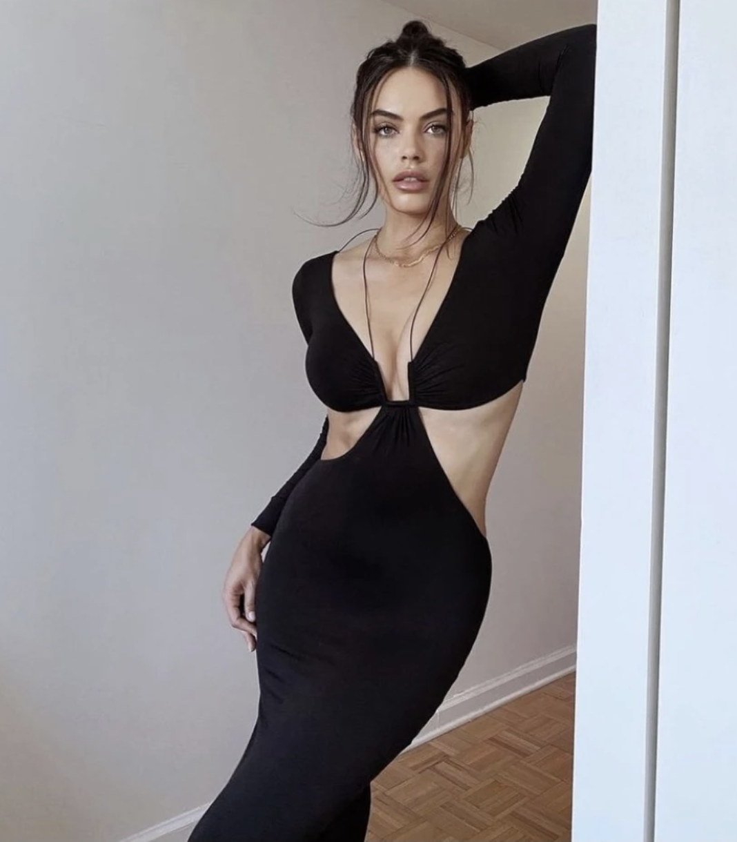 Natalie Rolt Sienna Dress Black