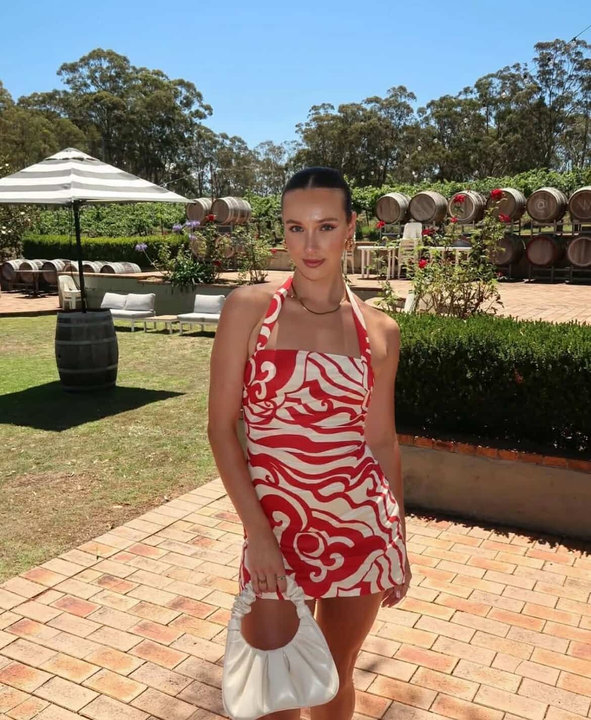 Kookai Roma Halter Mini Dress - Main Image