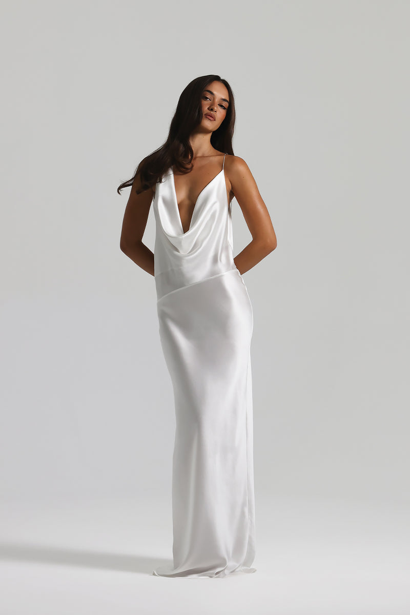 Natalie Rolt Gabi Gown Bluebell