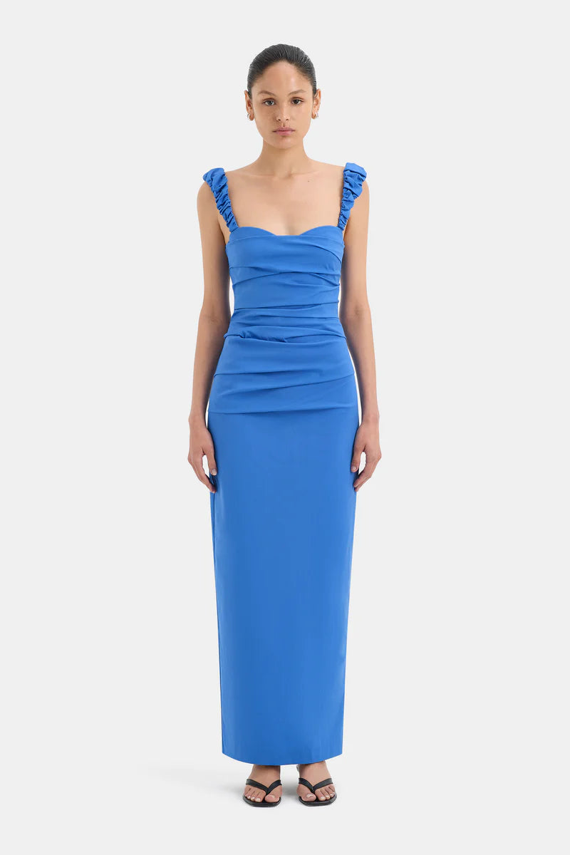 Sir The Label Azul Balconette Gown