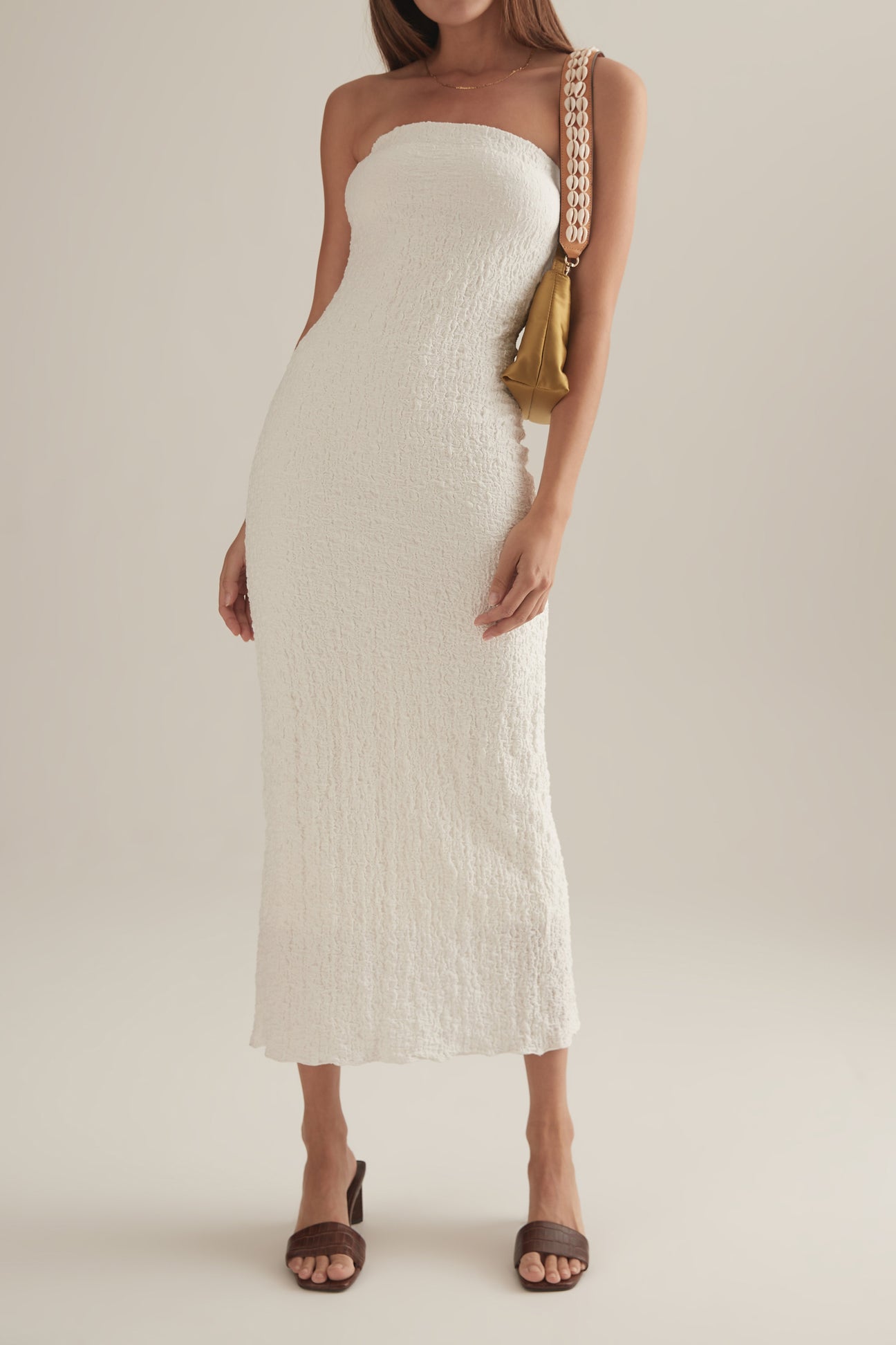 Ownley Petra Dress Ivory