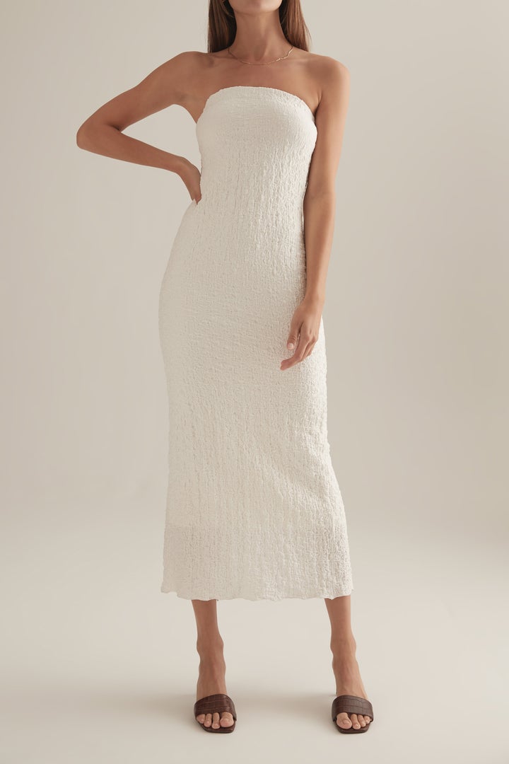 Ownley Petra Dress Ivory