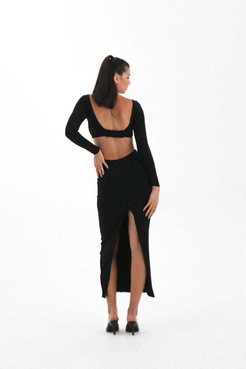 Natalie Rolt Sienna Dress Black